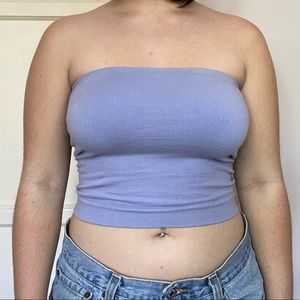 Adorable periwinkle lavender tube top from Urban Outfitters💜